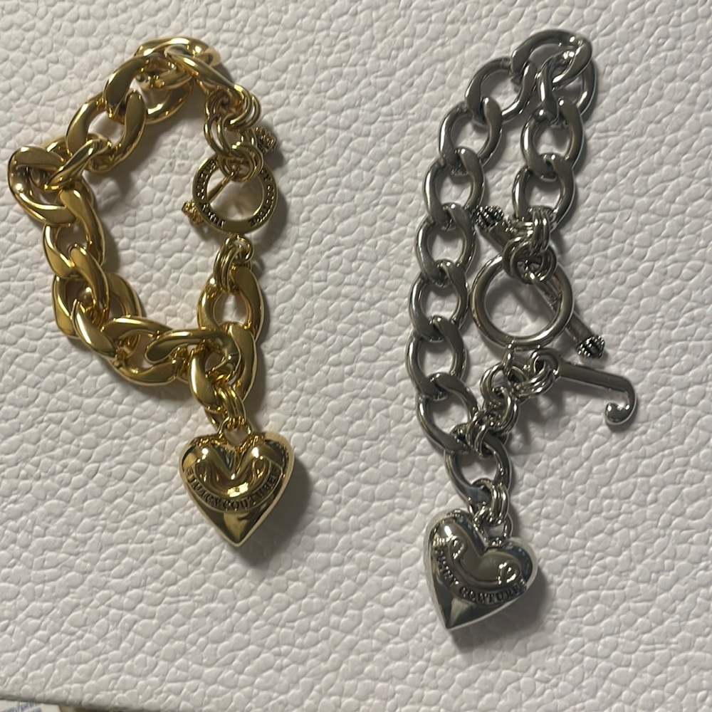 Juicy Couture Heart Bracelets